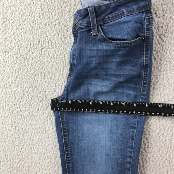 KENSIE Womens Size 4/27 Mid Rise Medium Wash Stretch Denim Skinny Ankle Jeans - Picture 12 of 15